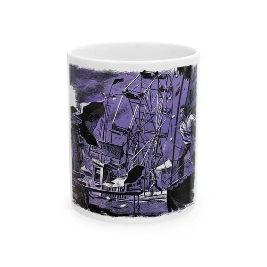 Blowdown, Bluebook Magazine, June 1953 - White Coffee Mug 11oz - Go Mug Yourself