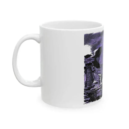Blowdown, Bluebook Magazine, June 1953 - White Coffee Mug - Go Mug Yourself