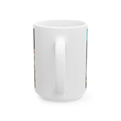 Blowing the Stokehole, story illustration - White Coffee Mug - Go Mug Yourself
