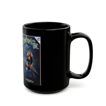 BLUE ANGEL CAFE SHOWTIME (VHS COVER) - Black Coffee Mug - Go Mug Yourself