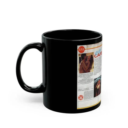 BLUE ANGEL CAFE (VHS COVER) - Black Coffee Mug - Go Mug Yourself