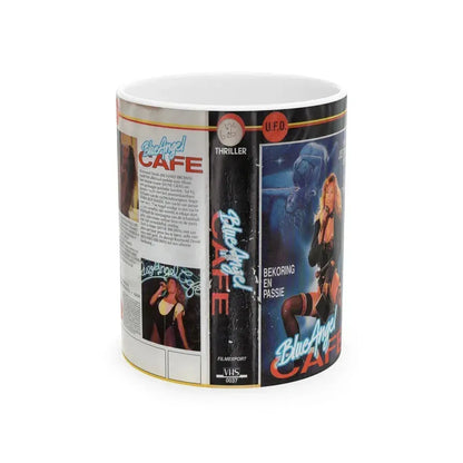 BLUE ANGEL CAFE (VHS COVER) - White Coffee Mug 11oz - Go Mug Yourself