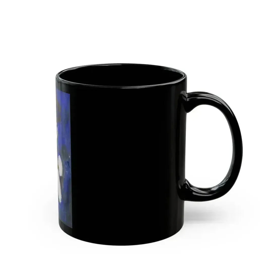 Blue Beads - Black Coffee Mug - Go Mug Yourself