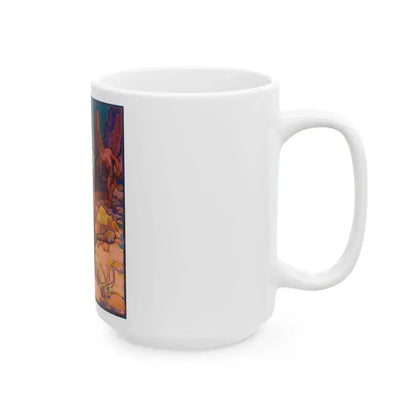 Blue Book, pulp cover, March 1935 - White Coffee Mug - Go Mug Yourself