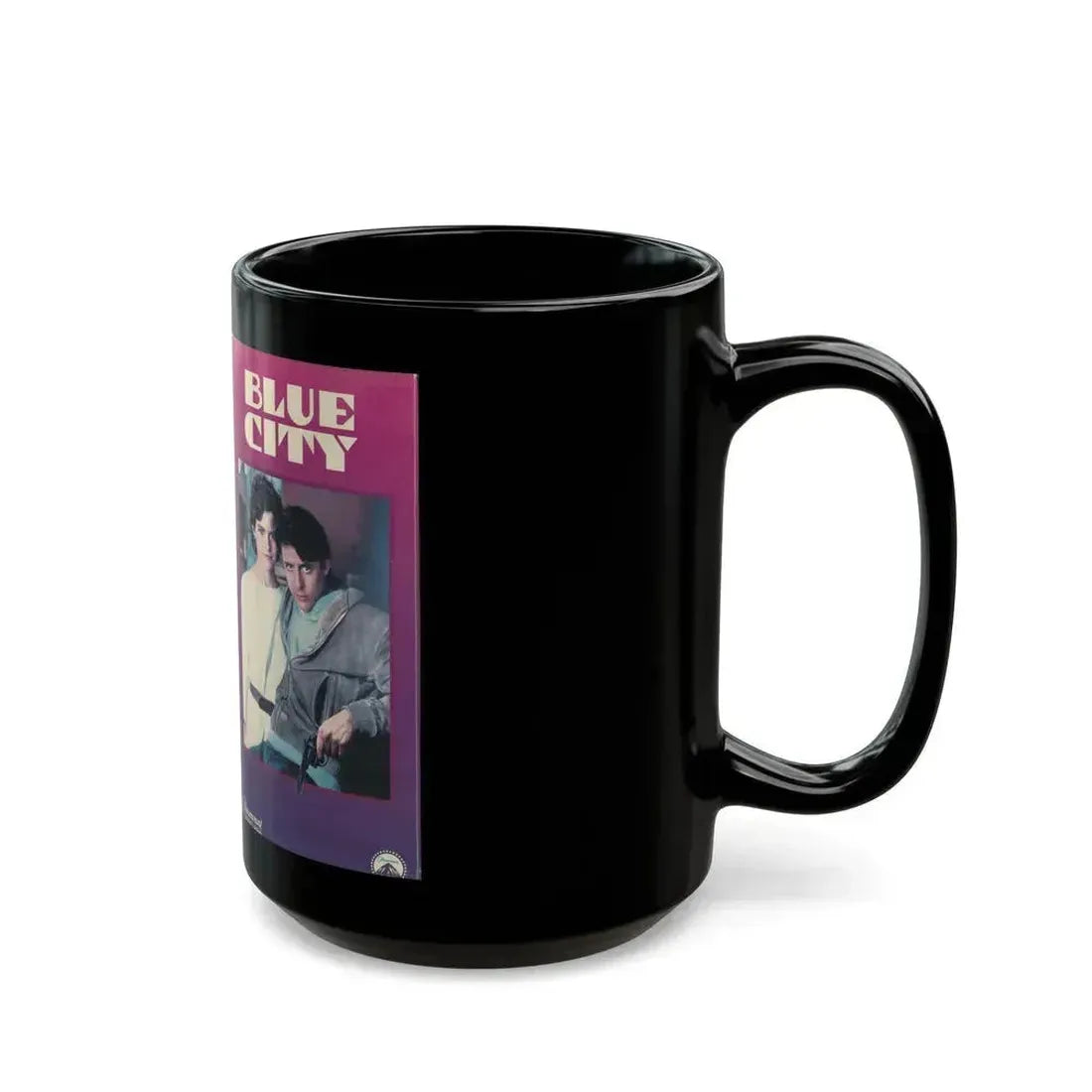 BLUE CITY (VHS COVER) - Black Coffee Mug - Go Mug Yourself