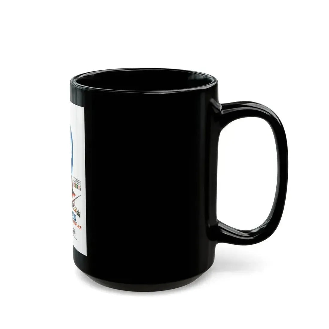 BLUE DEMON, SPY SMASHER 1968 Movie Poster - Black Coffee Mug - Go Mug Yourself