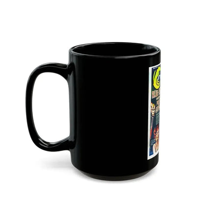 BLUE DEMON VS SATANIC POWER 1966 Movie Poster - Black Coffee Mug - Go Mug Yourself