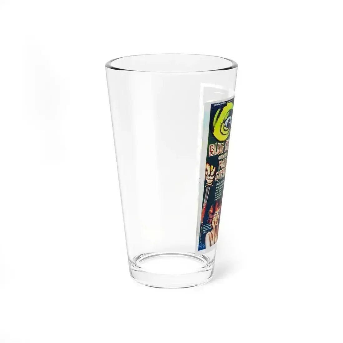 BLUE DEMON VS SATANIC POWER 1966 Movie Poster - Pint Glass 16oz - Go Mug Yourself