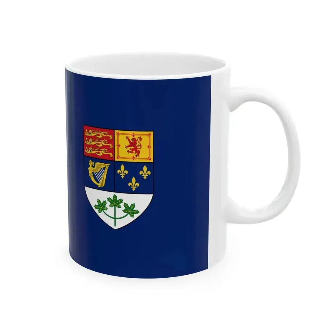 Blue Ensign of Canada 1921-1957 (Canada) White Coffee Mug - Go Mug Yourself