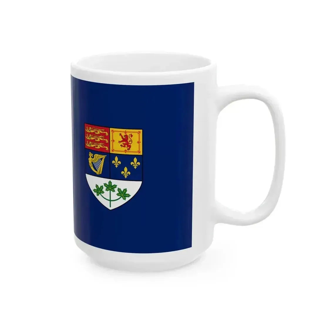 Blue Ensign of Canada 1921-1957 (Canada) White Coffee Mug - Go Mug Yourself