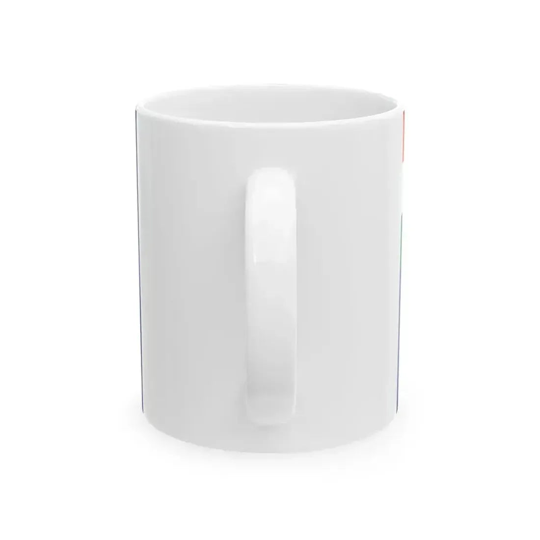 Blue Ensign of India (India) White Coffee Mug - Go Mug Yourself