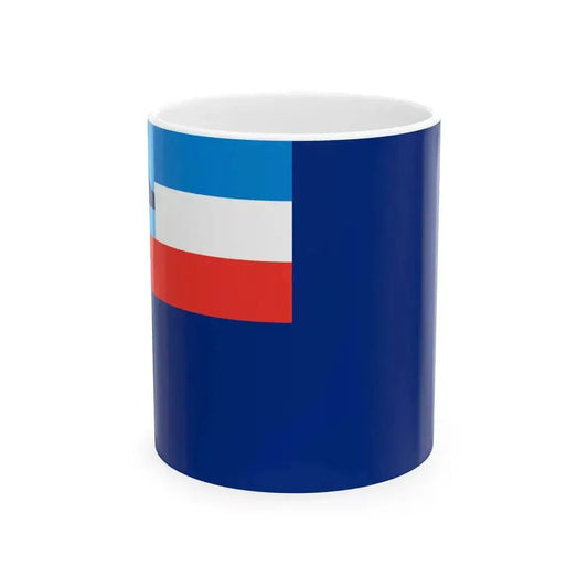 Blue Ensign of Sabah (Malaysia) White Coffee Mug 11oz - Go Mug Yourself