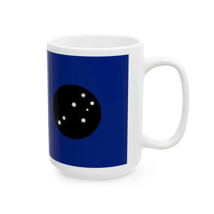 Blue Ensign of South Australia 1870-1876 (Australia) White Coffee Mug - Go Mug Yourself
