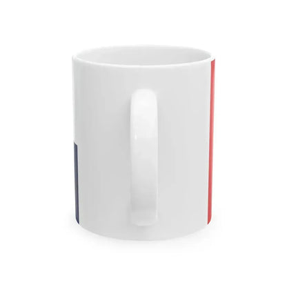 Blue flag of the Republic of the Rio Grande (Mexico) White Coffee Mug - Go Mug Yourself