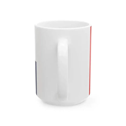 Blue flag of the Republic of the Rio Grande (Mexico) White Coffee Mug - Go Mug Yourself