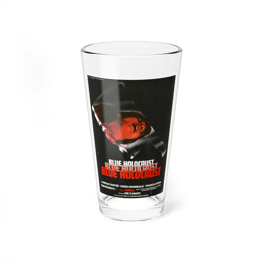 BLUE HOLOCAUST (BEYOND THE DARKNESS) 1979 Movie Poster - Pint Glass 16oz-16oz-Go Mug Yourself