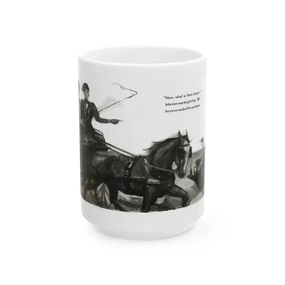 Blue Meadows (2), The Delineator, October 1932 - White Coffee Mug 15oz - Go Mug Yourself