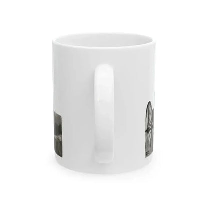 Blue Meadows (2), The Delineator, October 1932 - White Coffee Mug - Go Mug Yourself