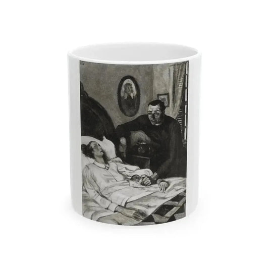 Blue Meadows (3), The Delineator, October 1932 - White Coffee Mug 11oz - Go Mug Yourself
