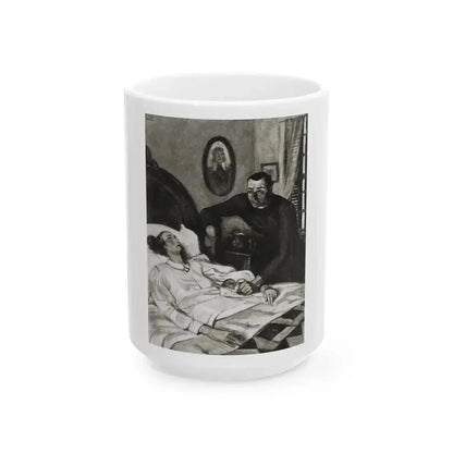 Blue Meadows (3), The Delineator, October 1932 - White Coffee Mug 15oz - Go Mug Yourself