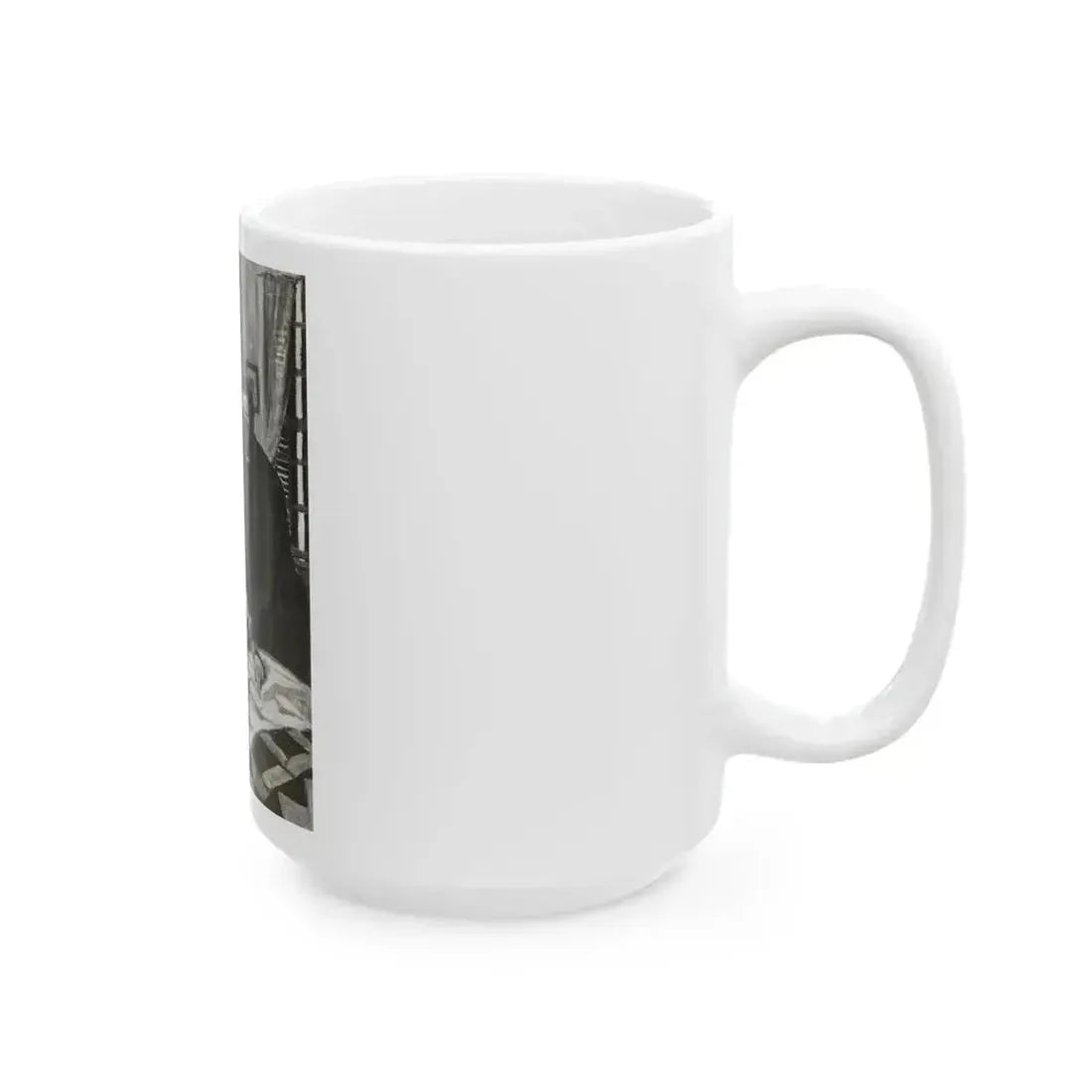 Blue Meadows (3), The Delineator, October 1932 - White Coffee Mug - Go Mug Yourself