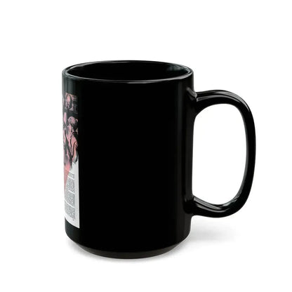 Blue Milk and White, Liberty, November 26, 1938 - Black Coffee Mug - Go Mug Yourself