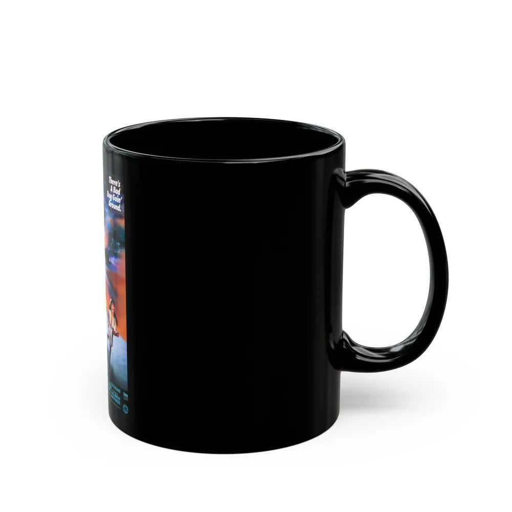 BLUE MONKEY (2) 1987 Movie Poster - Black Coffee Mug-Go Mug Yourself