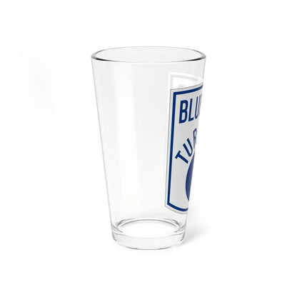Blue Star Turnpike (New Hampshire) (Road Sign) Pint Glass 16oz - Go Mug Yourself