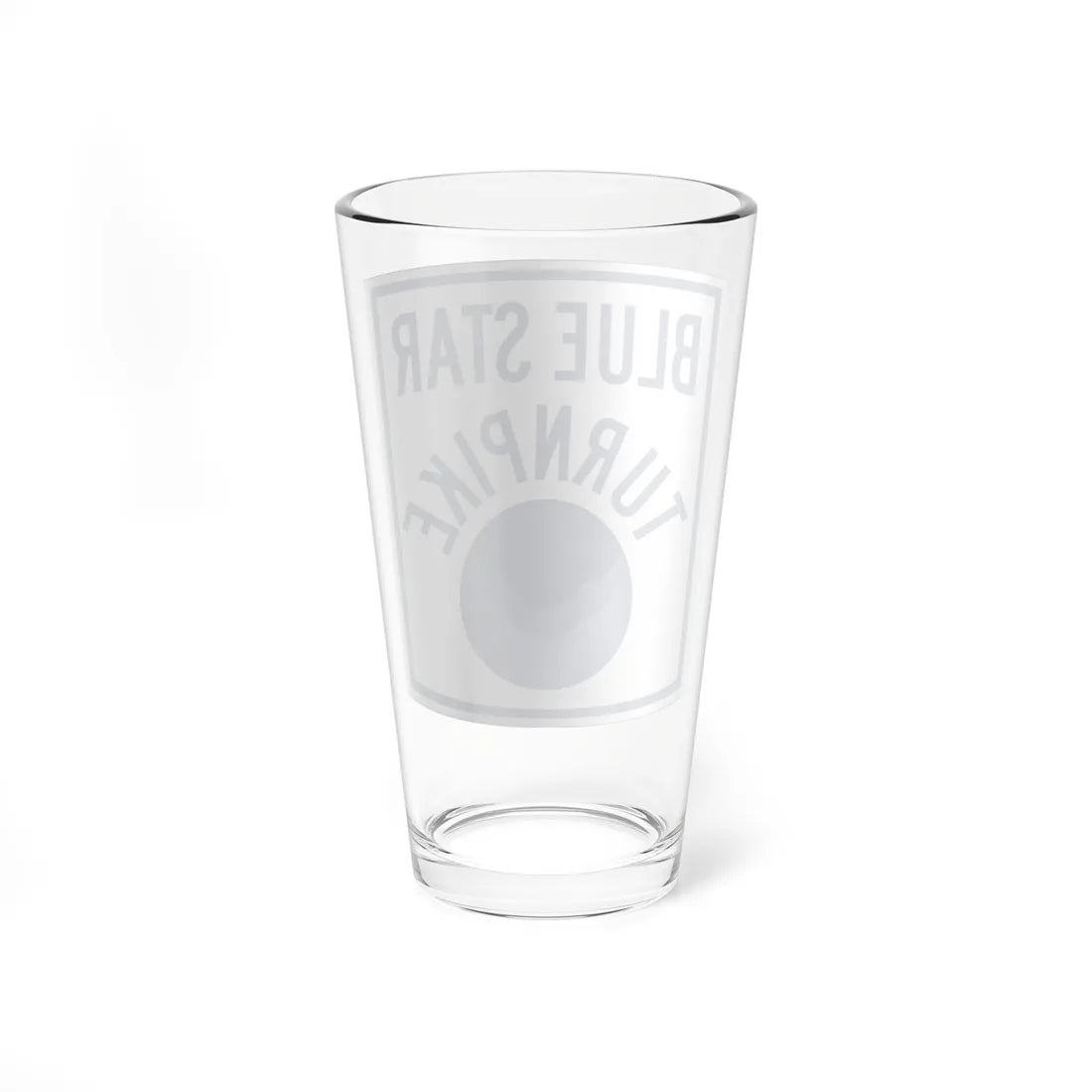 Blue Star Turnpike (New Hampshire) (Road Sign) Pint Glass 16oz - Go Mug Yourself