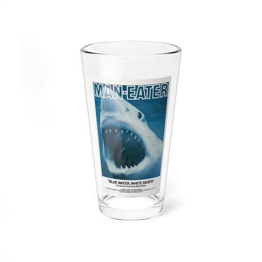 BLUE WATER, WHITE DEATH 1971 Movie Poster - Pint Glass 16oz 16oz - Go Mug Yourself