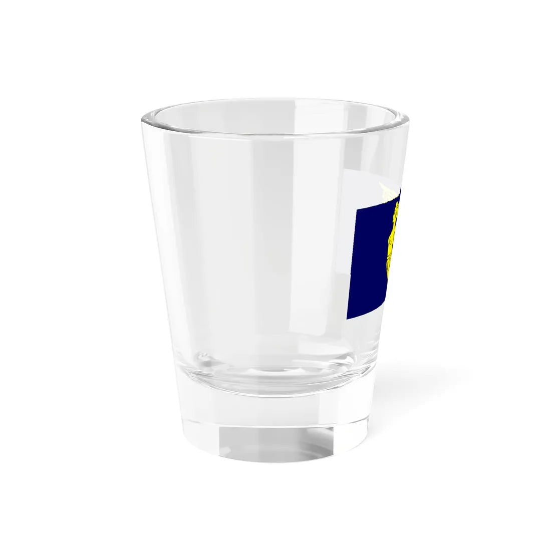 Blue winged-maiden harp flag (Ireland) Shot Glass 1.5oz - Go Mug Yourself
