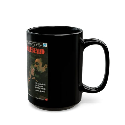 BLUEBEARD (VHS COVER) - Black Coffee Mug-Go Mug Yourself