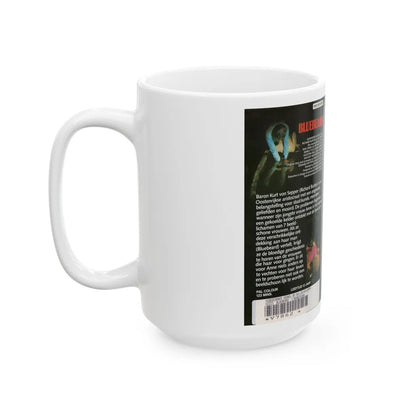 BLUEBEARD (VHS COVER) - White Coffee Mug-Go Mug Yourself