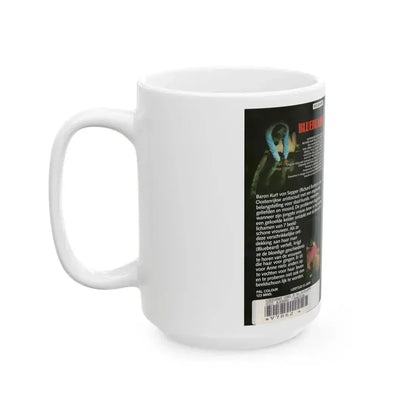 BLUEBEARD (VHS COVER) - White Coffee Mug - Go Mug Yourself