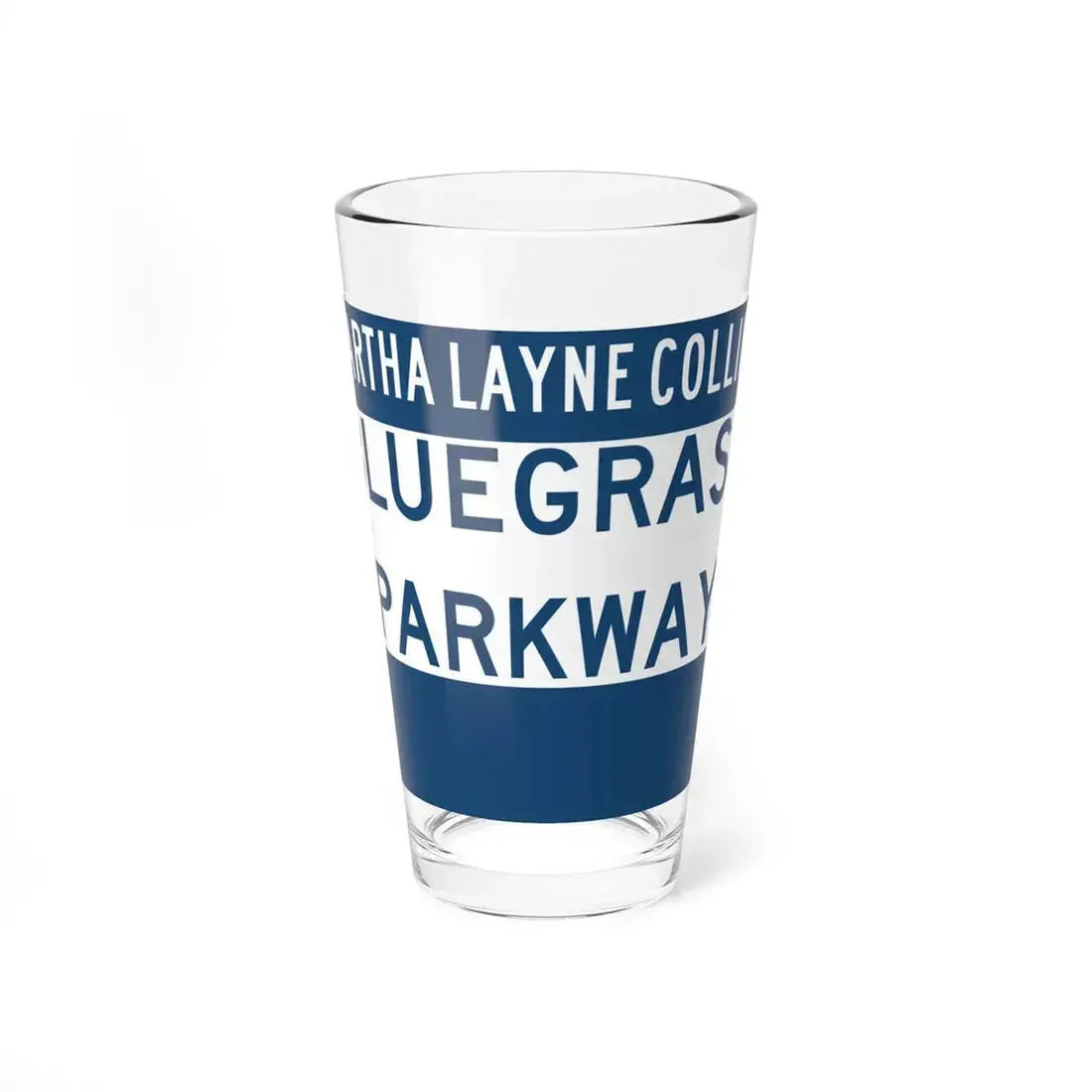 Bluegrass Parkway (Kentucky) (Road Sign) Pint Glass 16oz 16oz - Go Mug Yourself