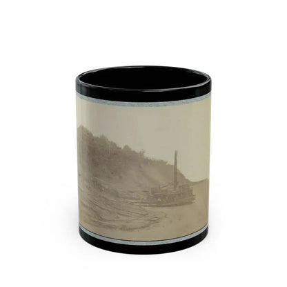 Bluff At Natchez, Miss., 1864 (U.S. Civil War) Black Coffee Mug 11oz - Go Mug Yourself