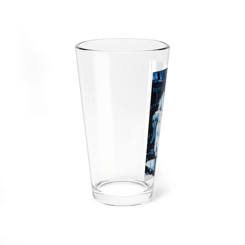 Blurred View, This Week February 23, 1964 (Magazine Illustration) Pint Glass 16oz-Go Mug Yourself