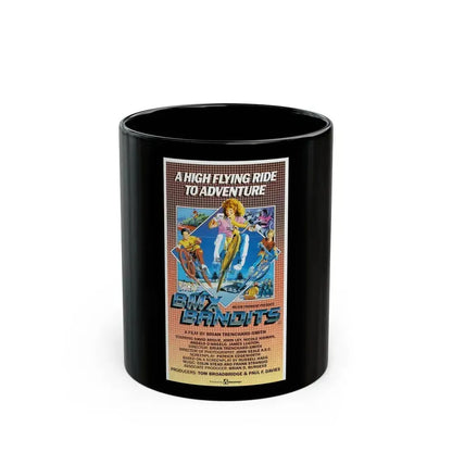 BMX BANDITS 1983 Movie Poster - Black Coffee Mug 11oz - Go Mug Yourself