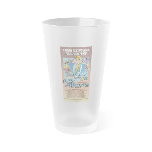 BMX BANDITS 1983 Movie Poster - Frosted Pint Glass 16oz-16oz-Frosted-Go Mug Yourself