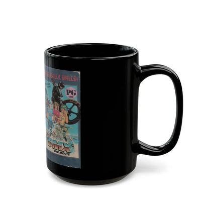 BMX THE MOVIE (VHS COVER) - Black Coffee Mug-Go Mug Yourself