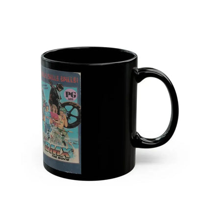 BMX THE MOVIE (VHS COVER) - Black Coffee Mug - Go Mug Yourself