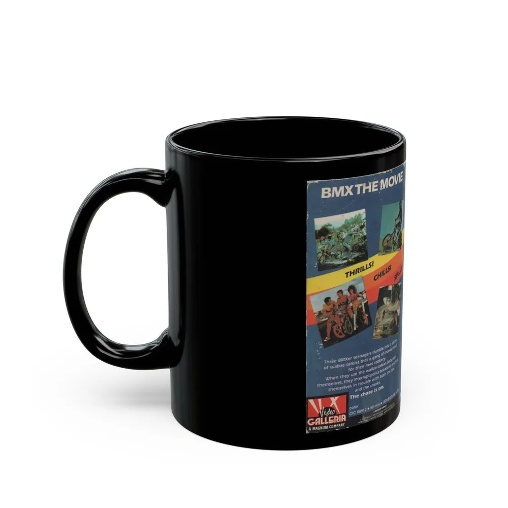 BMX THE MOVIE (VHS COVER) - Black Coffee Mug-Go Mug Yourself