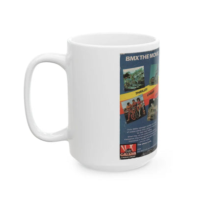 BMX THE MOVIE (VHS COVER) - White Coffee Mug-Go Mug Yourself