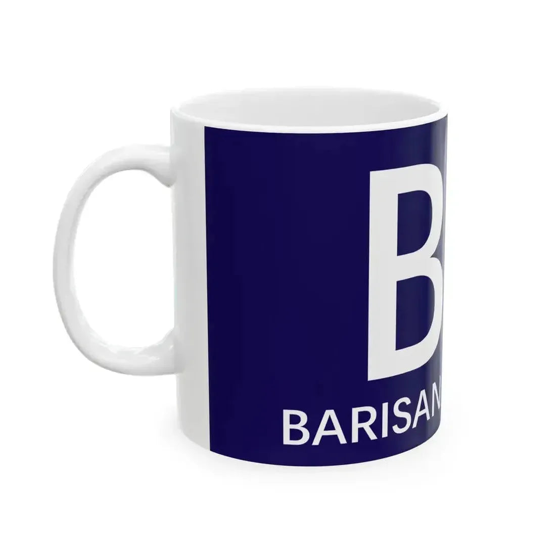 BN text logo (Malaysia) White Coffee Mug - Go Mug Yourself