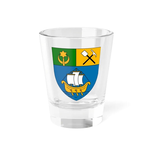 Béni Saf Coat of Arms French Algeria (Algeria) (Coat of Arms) Shot Glass 1.5oz 1.5oz - Go Mug Yourself
