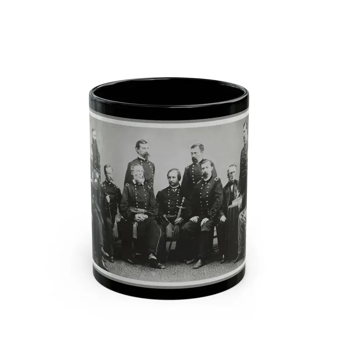 Board Which Tried Lincoln Conspirators (U.S. Civil War) Black Coffee Mug 11oz - Go Mug Yourself