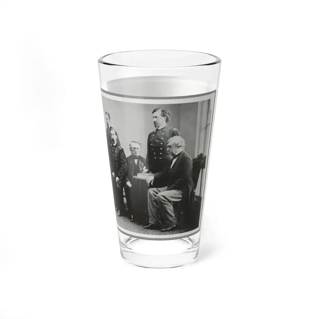 Board Which Tried Lincoln Conspirators (U.S. Civil War) Pint Glass 16oz - Go Mug Yourself