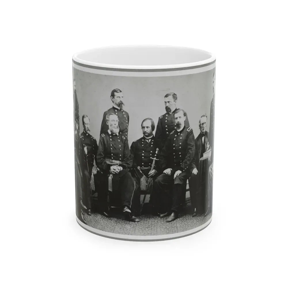 Board Which Tried Lincoln Conspirators (U.S. Civil War) White Coffee Mug 11oz - Go Mug Yourself