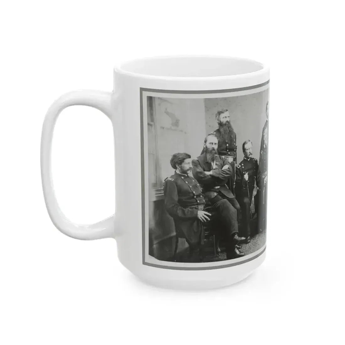 Board Which Tried Lincoln Conspirators (U.S. Civil War) White Coffee Mug - Go Mug Yourself