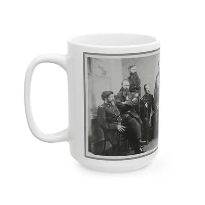 Board Which Tried Lincoln Conspirators (U.S. Civil War) White Coffee Mug - Go Mug Yourself